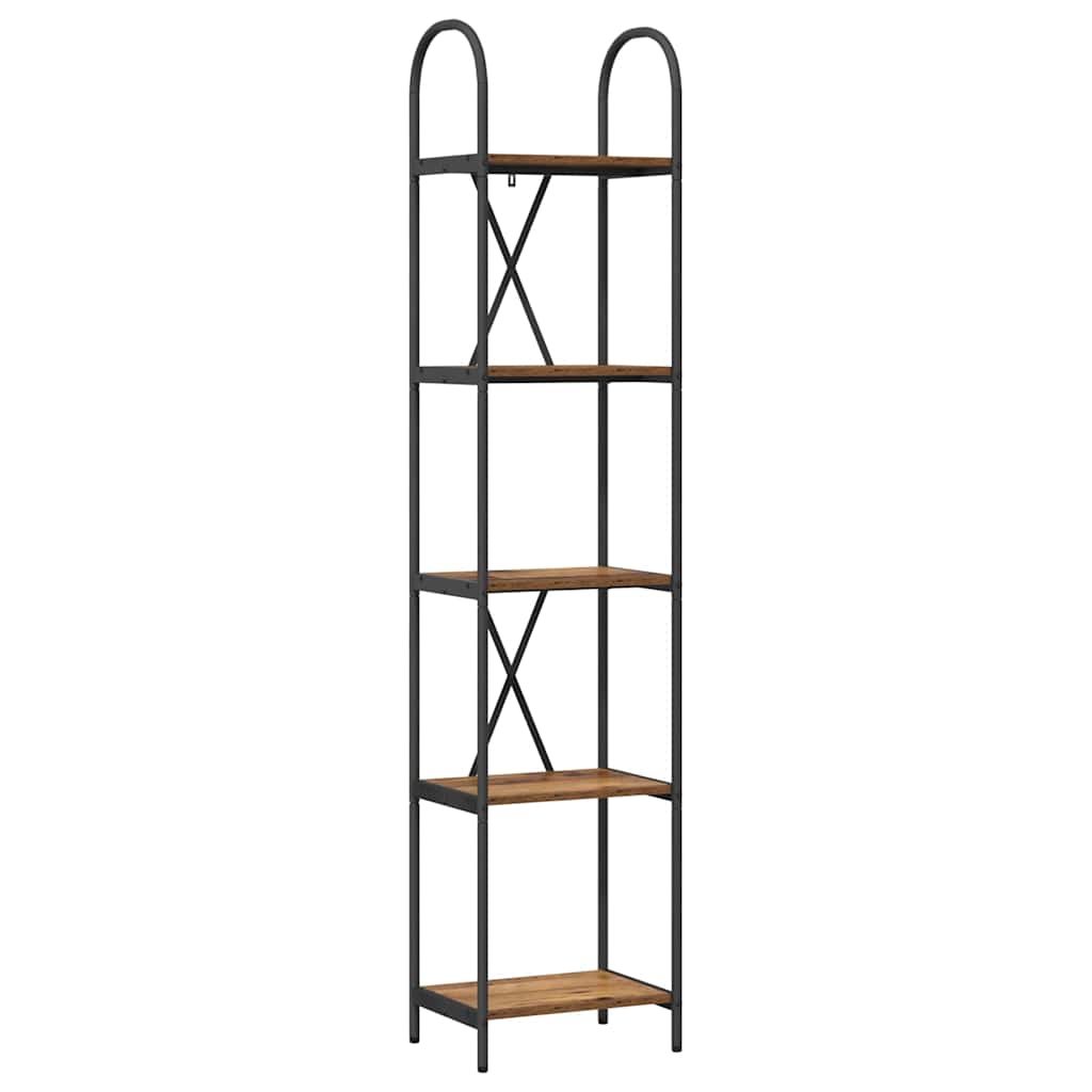 Bücherregal Altholz 40 x 30 x 183 cm Holzwerkstoff