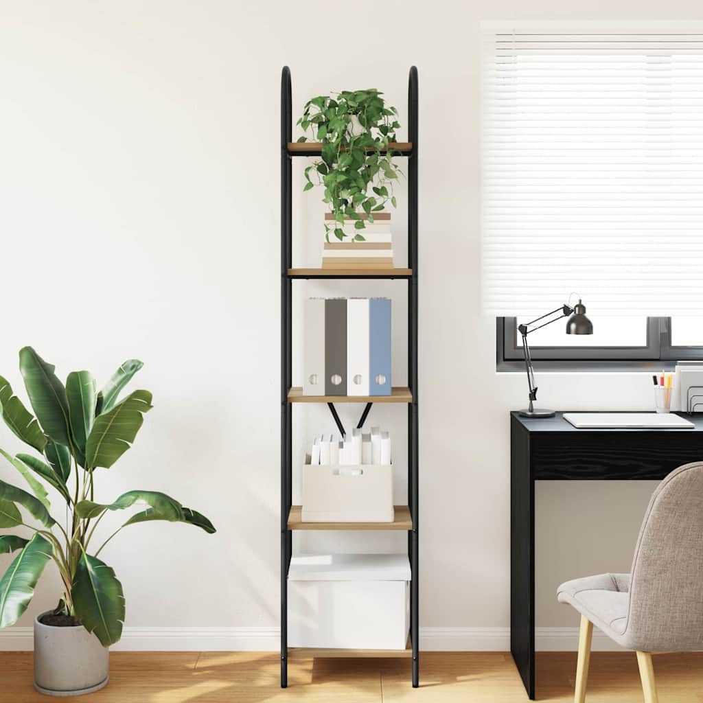 vidaXL Bücherregal Artisan-Eiche 40 x 30 x 183 cm Holzwerkstoff