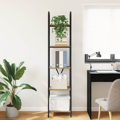 vidaXL Bücherregal Artisan-Eiche 40 x 30 x 183 cm Holzwerkstoff