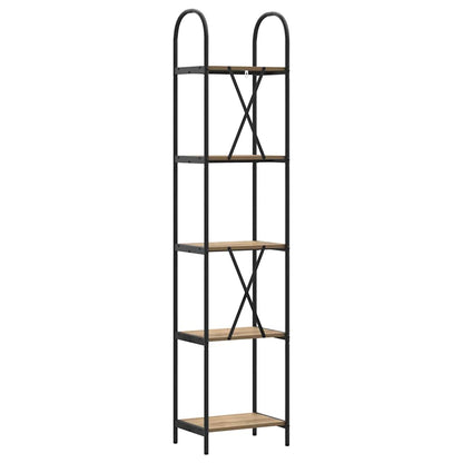 vidaXL Bücherregal Artisan-Eiche 40 x 30 x 183 cm Holzwerkstoff