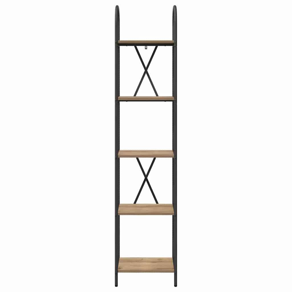 vidaXL Bücherregal Artisan-Eiche 40 x 30 x 183 cm Holzwerkstoff