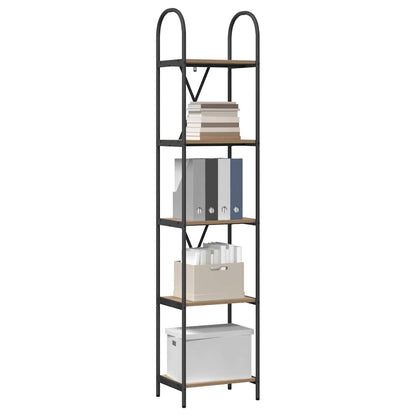 vidaXL Bücherregal Artisan-Eiche 40 x 30 x 183 cm Holzwerkstoff