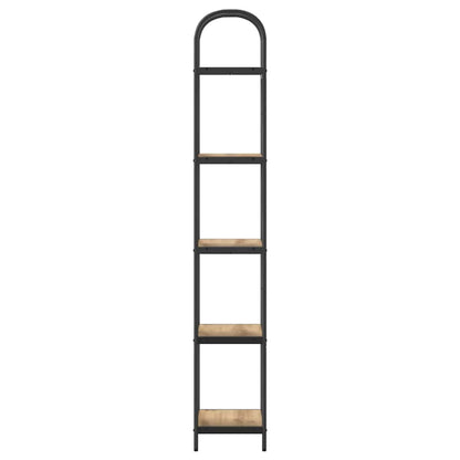 vidaXL Bücherregal Artisan-Eiche 40 x 30 x 183 cm Holzwerkstoff