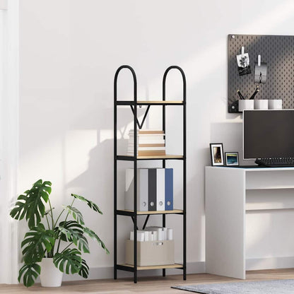 vidaXL Bücherregal Sonoma-Eiche 40 x 30 x 146 cm Holzwerkstoff