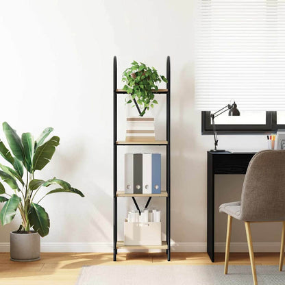 vidaXL Bücherregal Sonoma-Eiche 40 x 30 x 146 cm Holzwerkstoff
