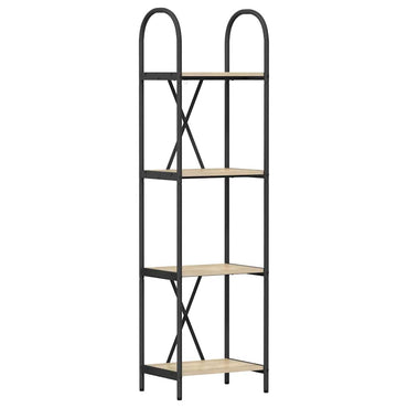vidaXL Bücherregal Sonoma-Eiche 40 x 30 x 146 cm Holzwerkstoff