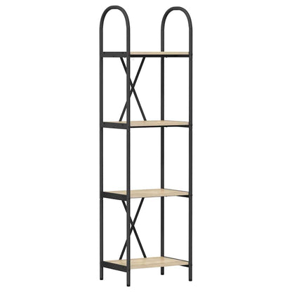 vidaXL Bücherregal Sonoma-Eiche 40 x 30 x 146 cm Holzwerkstoff