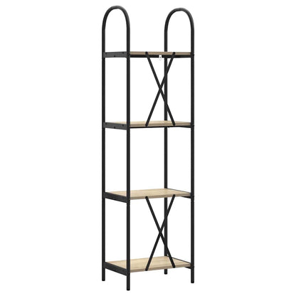 vidaXL Bücherregal Sonoma-Eiche 40 x 30 x 146 cm Holzwerkstoff