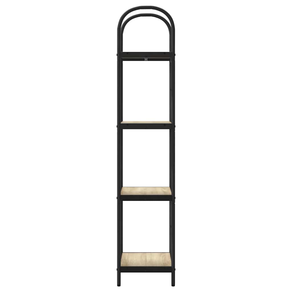 vidaXL Bücherregal Sonoma-Eiche 40 x 30 x 146 cm Holzwerkstoff