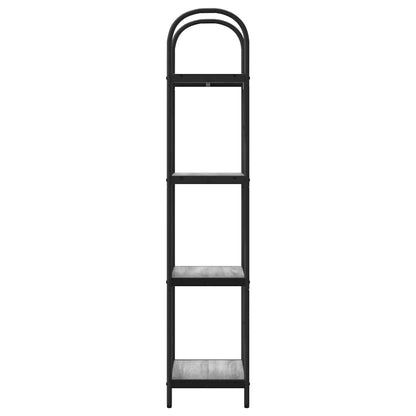 Bücherregal Graues Sonoma 40 x 30 x 146 cm Holzwerkstoff