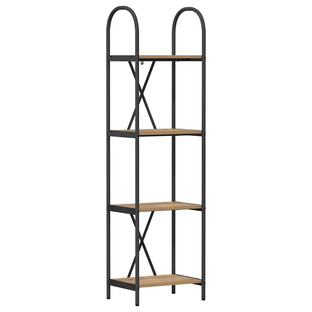 Bücherregal Artisan-Eiche 40 x 30 x 146 cm Holzwerkstoff