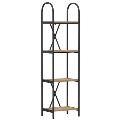 Bücherregal Artisan-Eiche 40 x 30 x 146 cm Holzwerkstoff