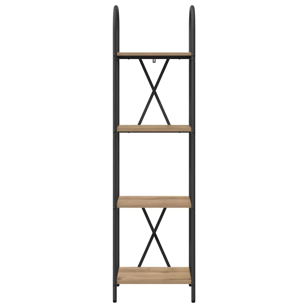 Bücherregal Artisan-Eiche 40 x 30 x 146 cm Holzwerkstoff