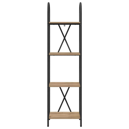 Bücherregal Artisan-Eiche 40 x 30 x 146 cm Holzwerkstoff