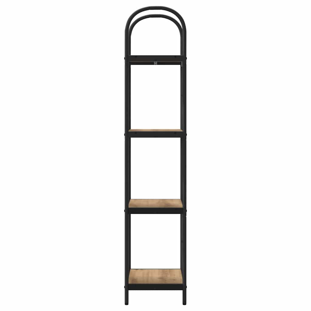 Bücherregal Artisan-Eiche 40 x 30 x 146 cm Holzwerkstoff