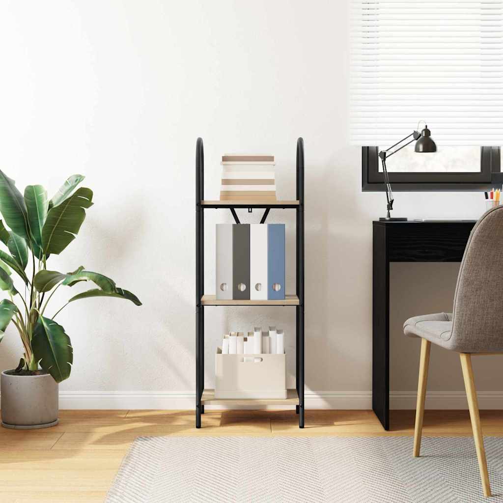 vidaXL Bücherregal Sonoma-Eiche 40 x 30 x 109 cm Holzwerkstoff
