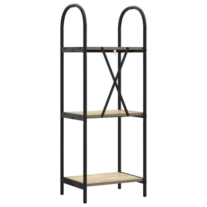vidaXL Bücherregal Sonoma-Eiche 40 x 30 x 109 cm Holzwerkstoff