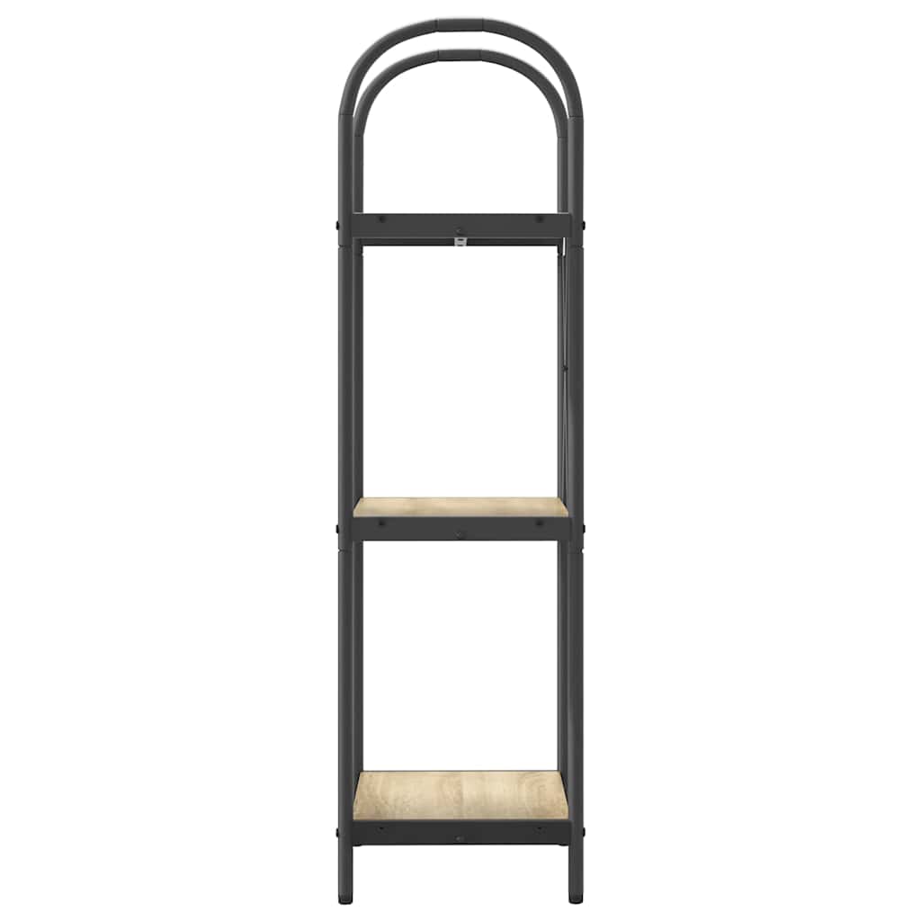 vidaXL Bücherregal Sonoma-Eiche 40 x 30 x 109 cm Holzwerkstoff