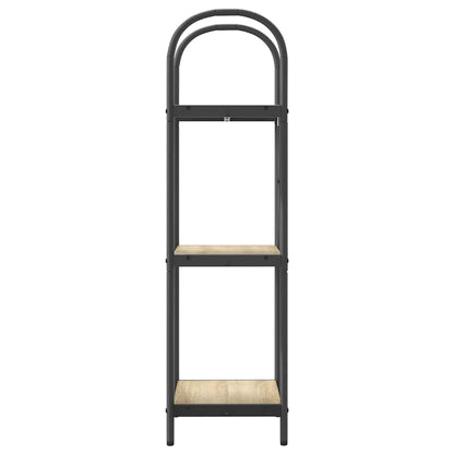 vidaXL Bücherregal Sonoma-Eiche 40 x 30 x 109 cm Holzwerkstoff
