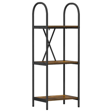vidaXL Bücherregal Geräucherte Eiche 40 x 30 x 109 cm Holzwerkstoff