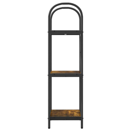 Bücherregal Geräucherte Eiche 40 x 30 x 109 cm Holzwerkstoff