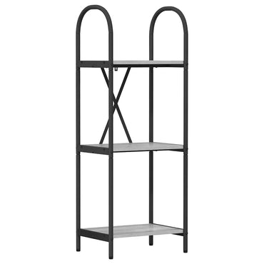 vidaXL Bücherregal Graues Sonoma 40 x 30 x 109 cm Holzwerkstoff
