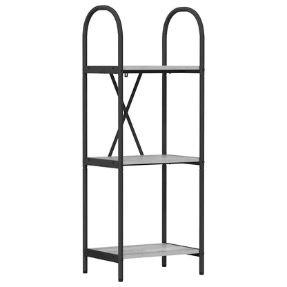 Bücherregal Graues Sonoma 40 x 30 x 109 cm Holzwerkstoff