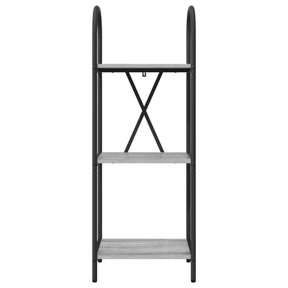Bücherregal Graues Sonoma 40 x 30 x 109 cm Holzwerkstoff