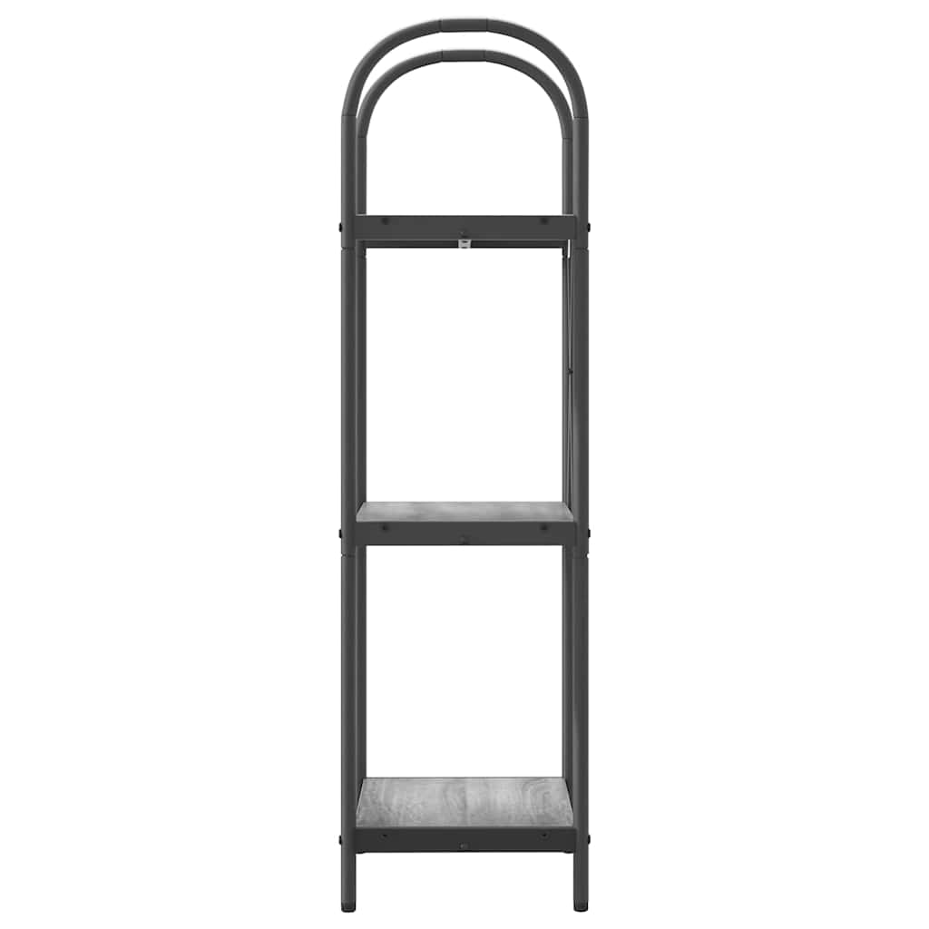 Bücherregal Graues Sonoma 40 x 30 x 109 cm Holzwerkstoff