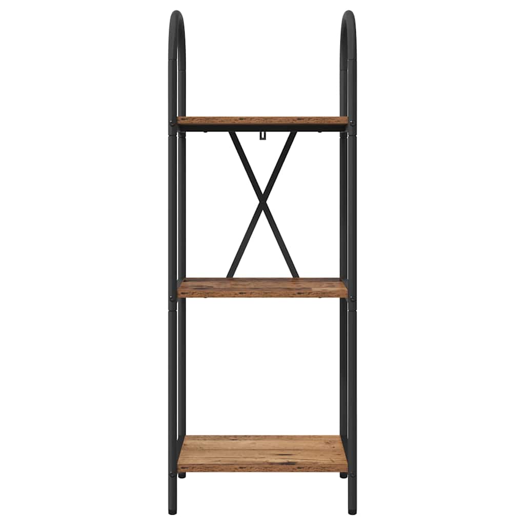 vidaXL Bücherregal Altholz 40 x 30 x 109 cm Holzwerkstoff