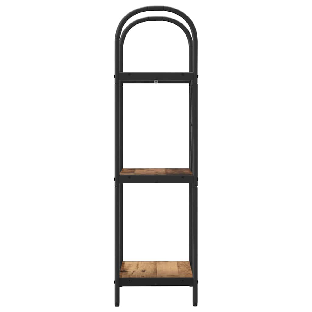 vidaXL Bücherregal Altholz 40 x 30 x 109 cm Holzwerkstoff