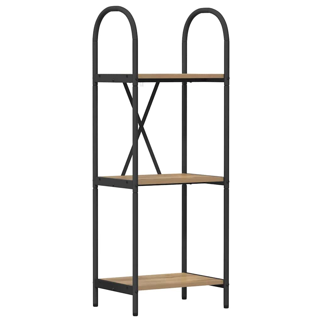 Bücherregal Artisan-Eiche 40 x 30 x 109 cm Holzwerkstoff