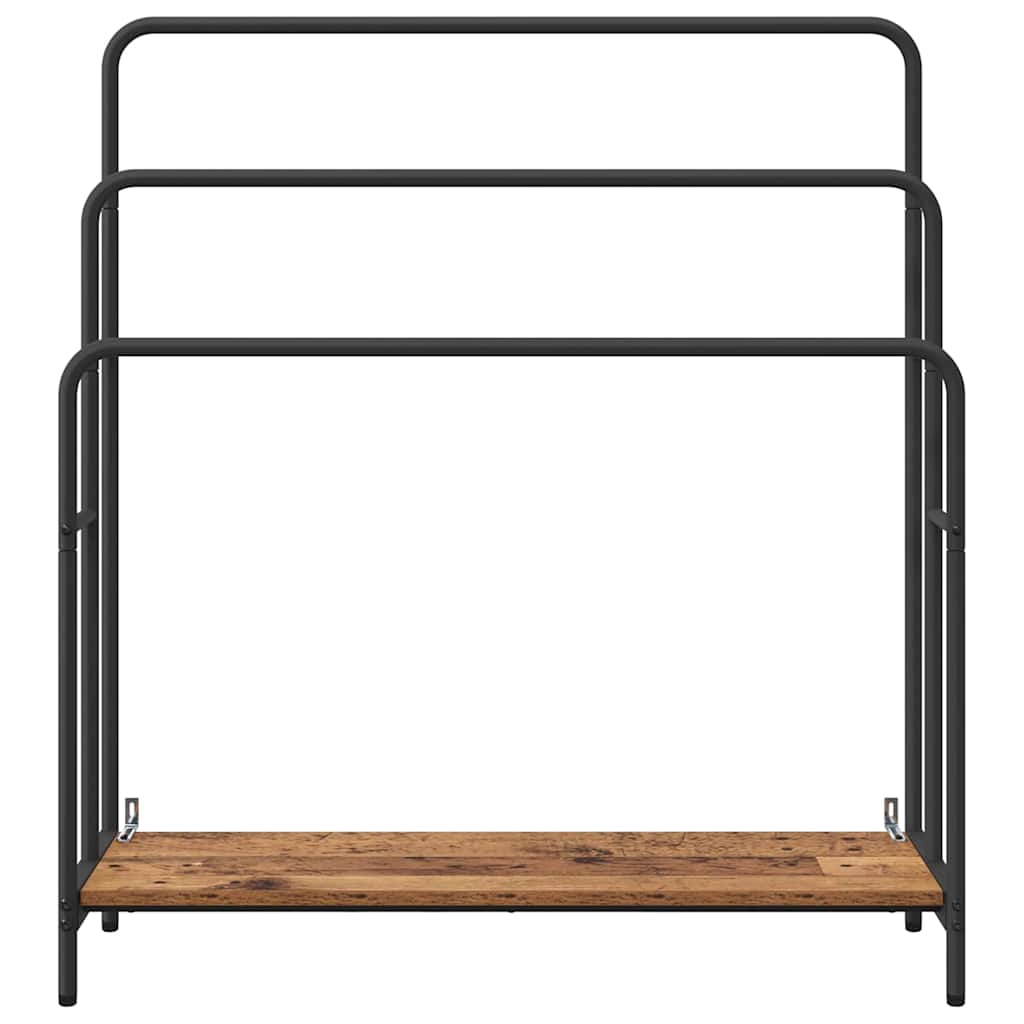 Kleiderständer Altholz 90 x 30 x 100,5 cm Holzwerkstoff