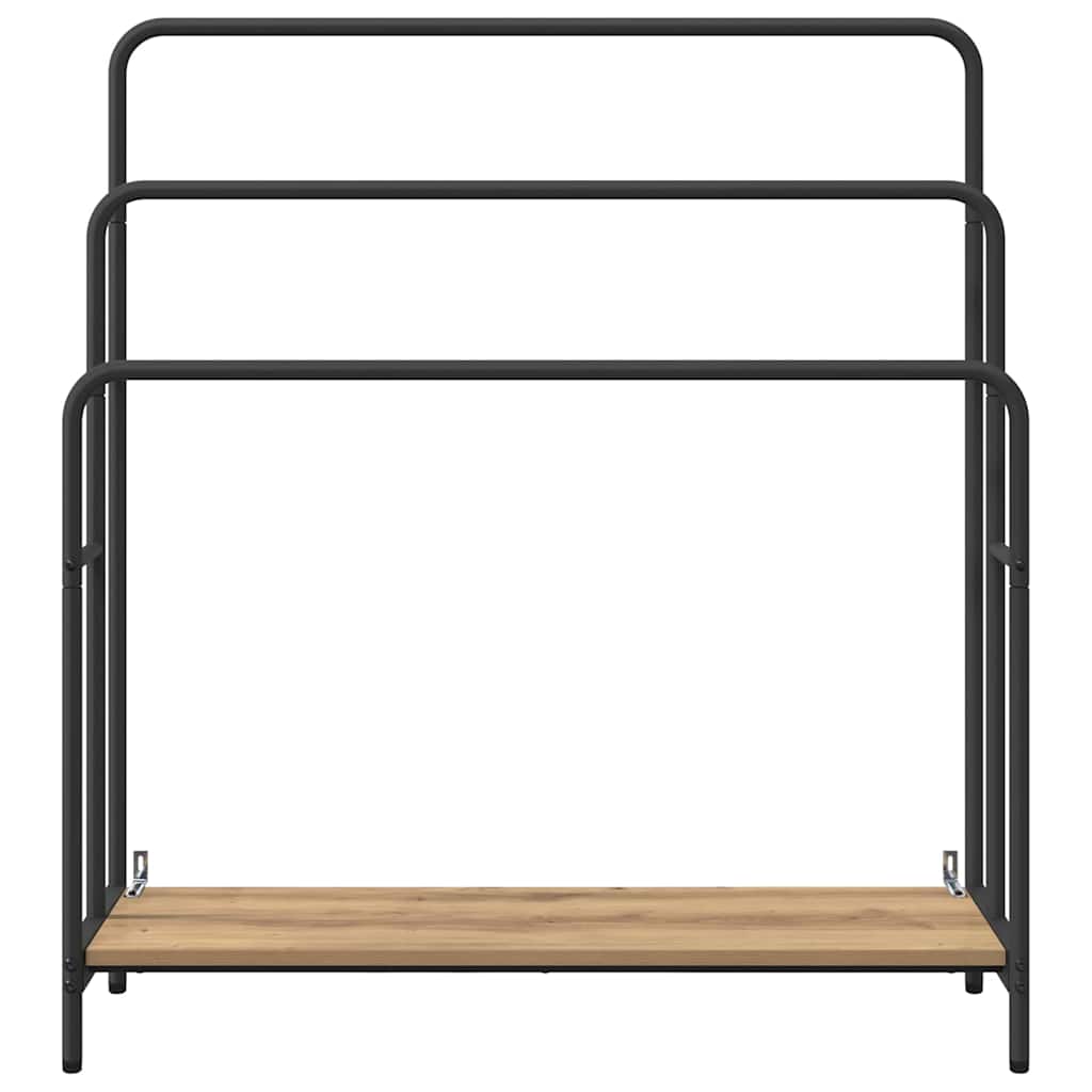 Kleiderständer Artisan-Eiche 90 x 30 x 100,5 cm Holzwerkstoff