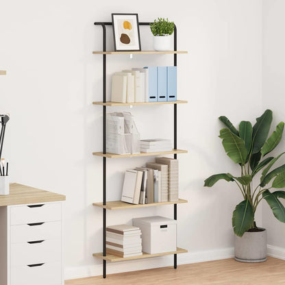vidaXL Bücherregal Sonoma-Eiche 60 x 24 x 168 cm Holzwerkstoff