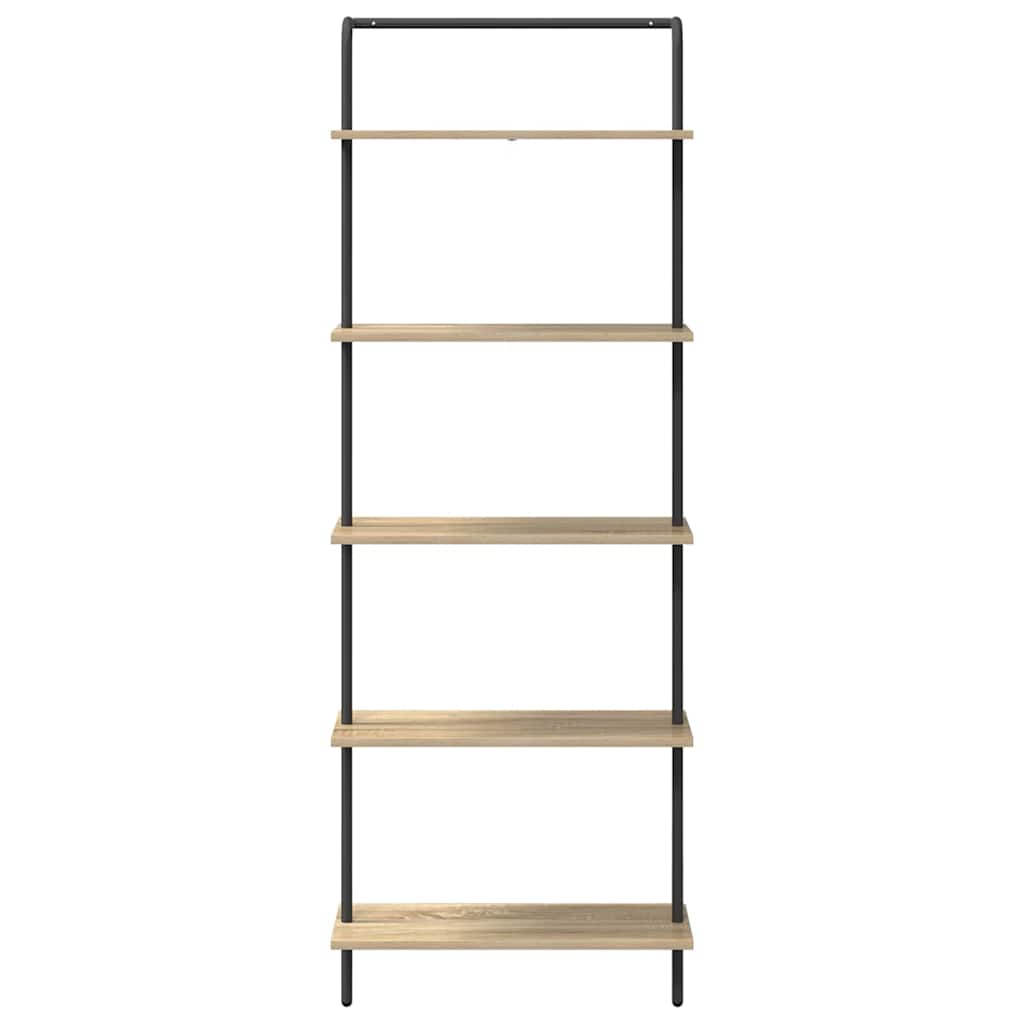 vidaXL Bücherregal Sonoma-Eiche 60 x 24 x 168 cm Holzwerkstoff