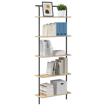 vidaXL Bücherregal Sonoma-Eiche 60 x 24 x 168 cm Holzwerkstoff