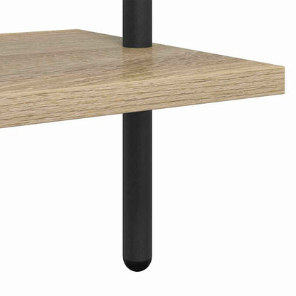vidaXL Bücherregal Sonoma-Eiche 60 x 24 x 203 cm Holzwerkstoff