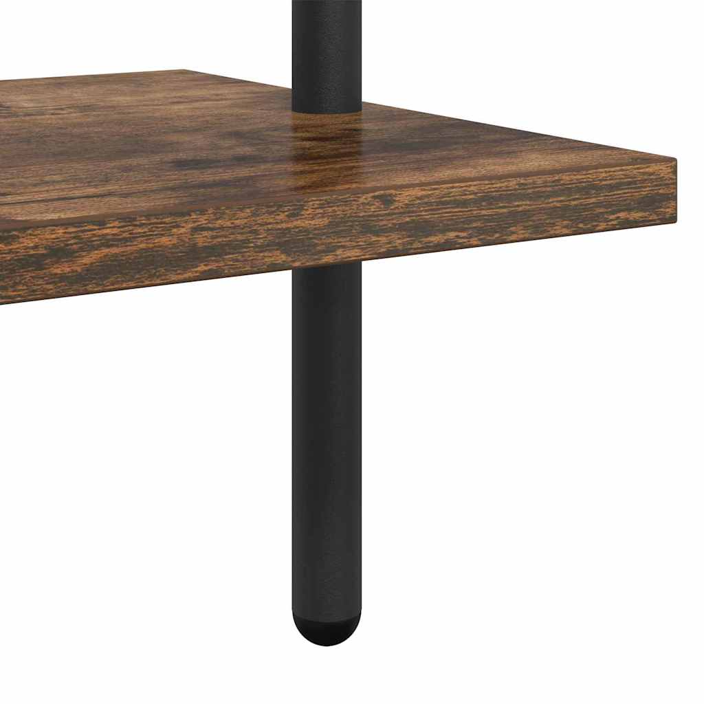 vidaXL Bücherregal Geräucherte Eiche 60 x 24 x 203 cm Holzwerkstoff
