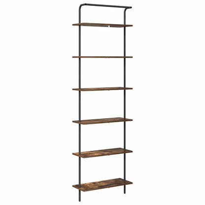vidaXL Bücherregal Geräucherte Eiche 60 x 24 x 203 cm Holzwerkstoff