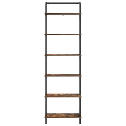 vidaXL Bücherregal Geräucherte Eiche 60 x 24 x 203 cm Holzwerkstoff