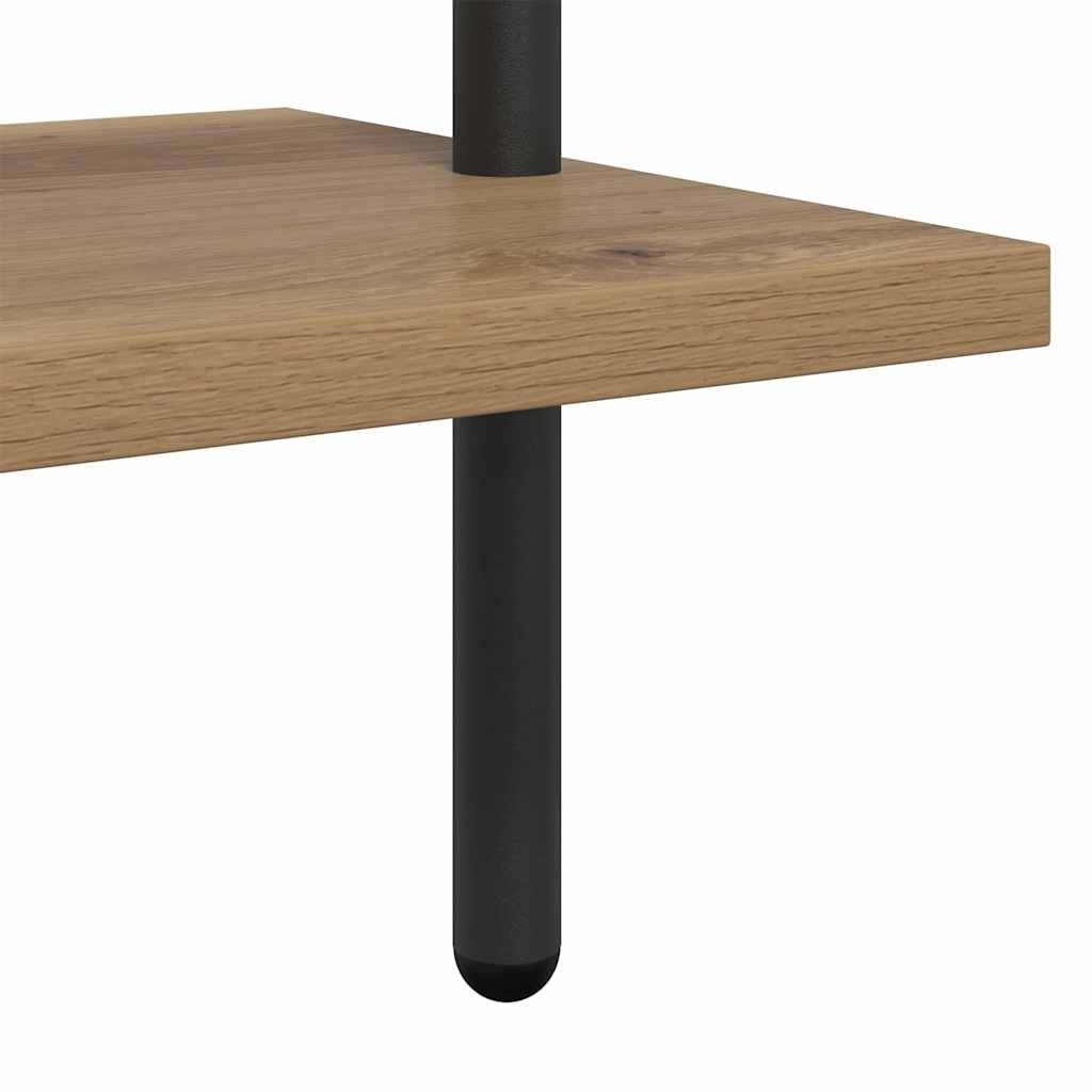 vidaXL Bücherregal Artisan-Eiche 60 x 24 x 203 cm Holzwerkstoff