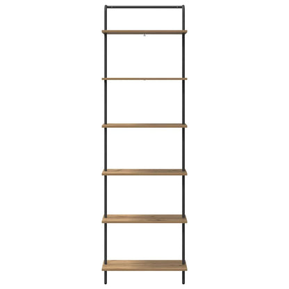 vidaXL Bücherregal Artisan-Eiche 60 x 24 x 203 cm Holzwerkstoff