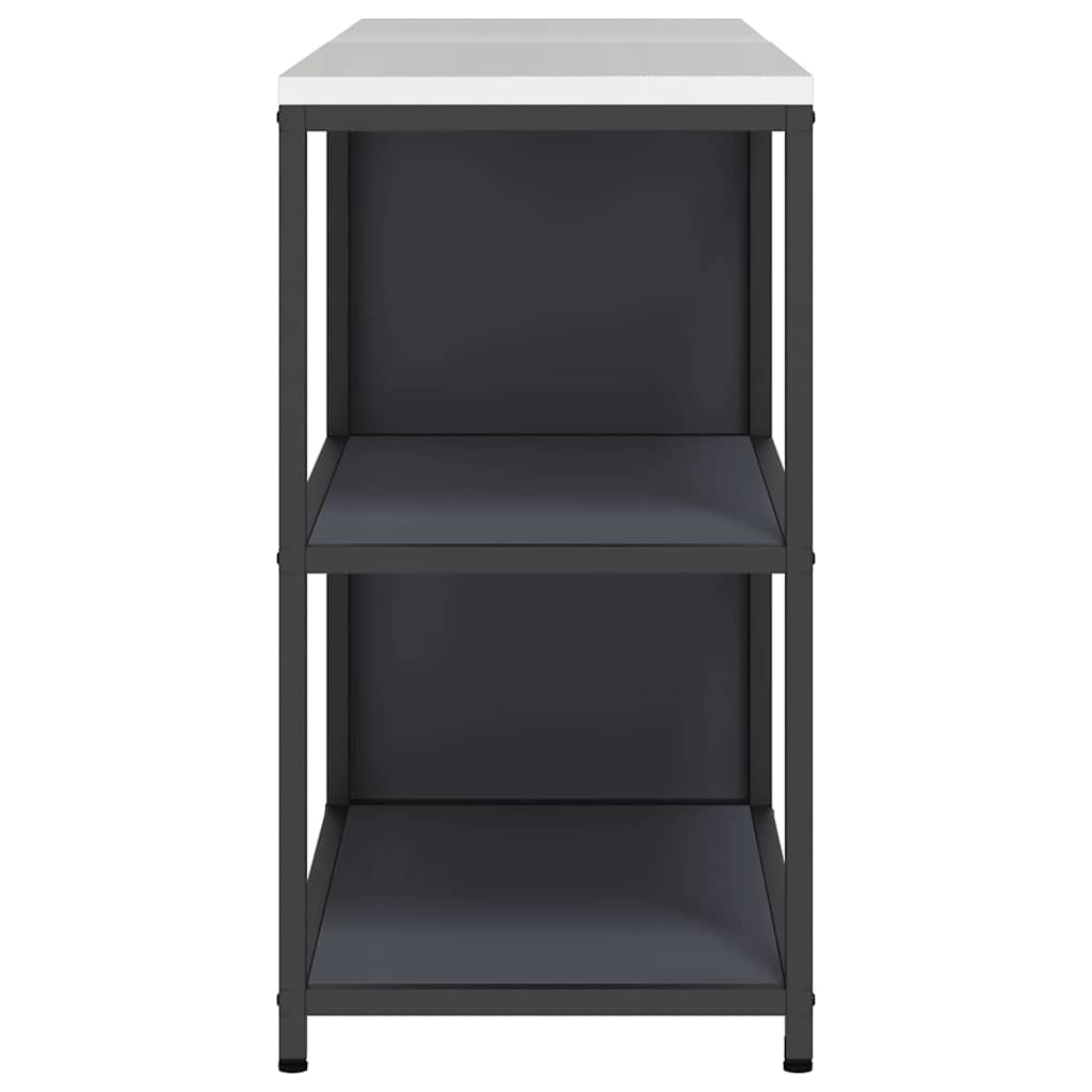 vidaXL Aufbewahrungsset für die Küche mit Regal 2 pcs Anthrazit