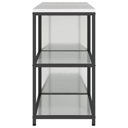 vidaXL Aufbewahrungsset für die Küche 2 pcs Silber Verzinkter Stahl