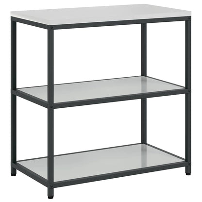 vidaXL Aufbewahrungsset für die Küche 2 pcs Silber Verzinkter Stahl