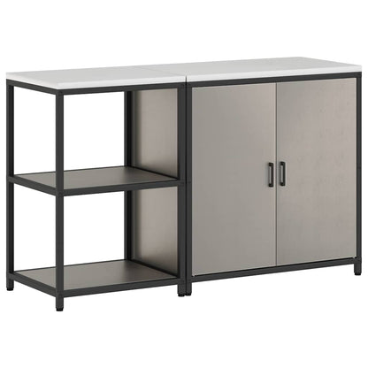 vidaXL Ensemble de rangement de cuisine 2 pcs Acier corten