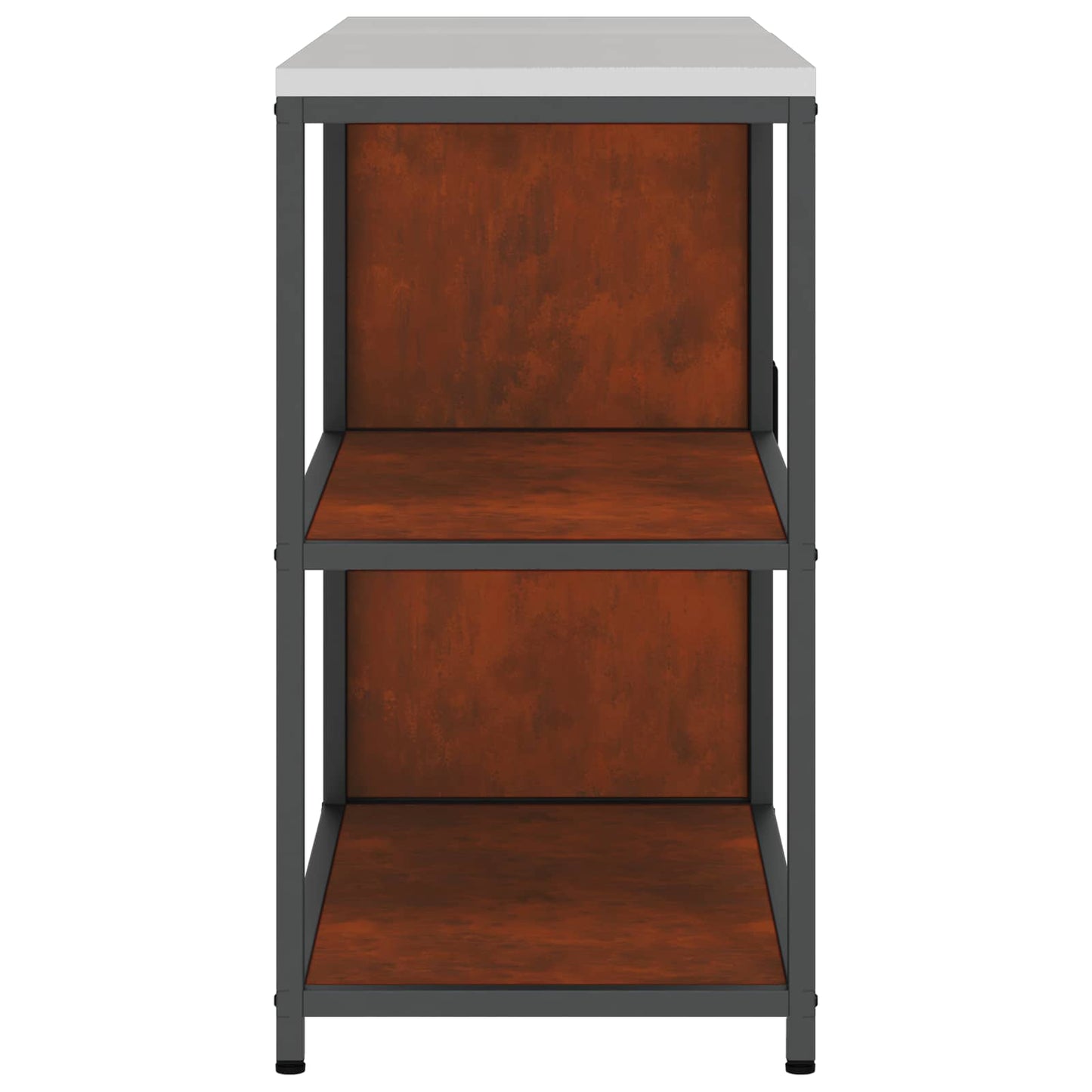 vidaXL Ensemble de rangement de cuisine 2 pcs Acier corten