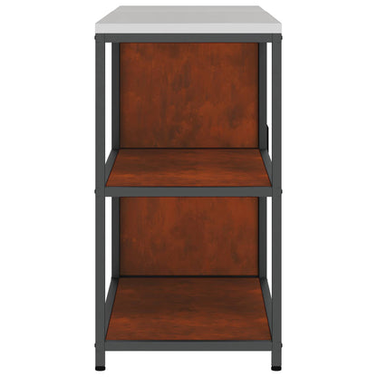vidaXL Ensemble de rangement de cuisine 2 pcs Acier corten