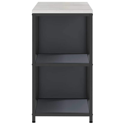 vidaXL Aufbewahrungsset für die Küche mit Regal 2 pcs Anthrazit